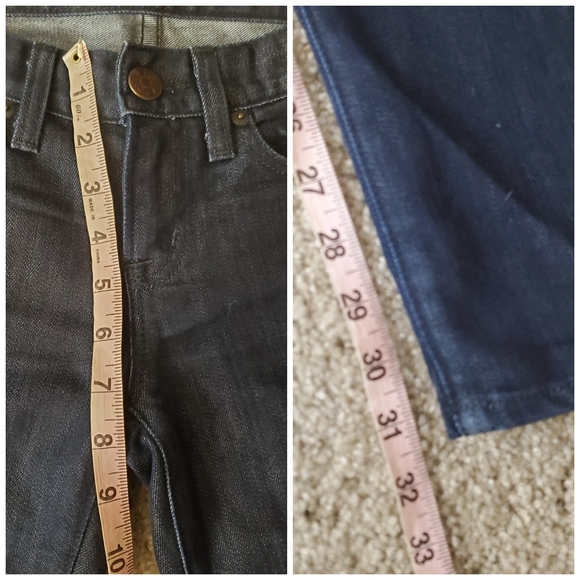 J. Crew Toothpick Mid Rise Dark Wash Jeans A20-10 - Picture 5 of 6